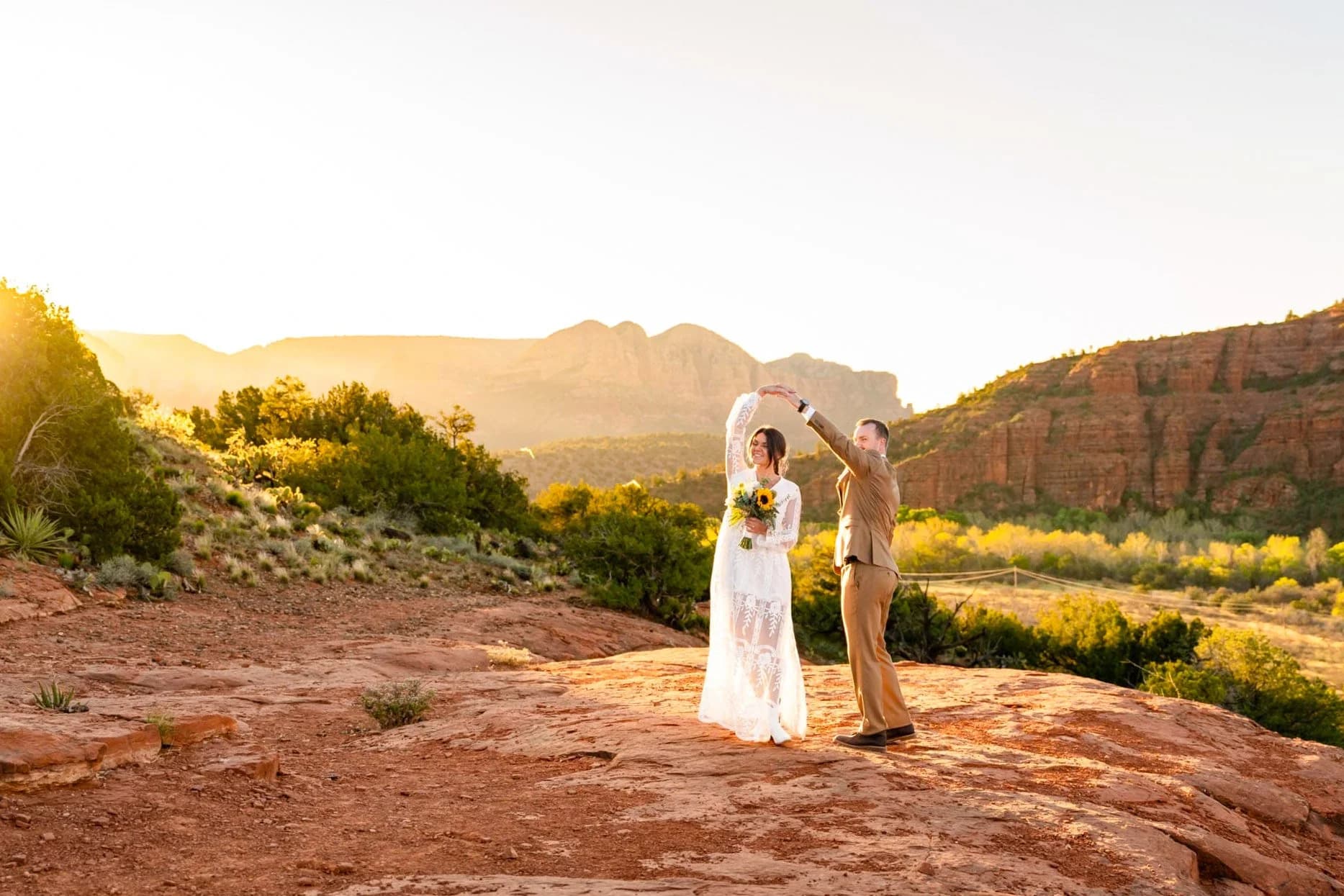 Secret Slick Rock elopement photo 4