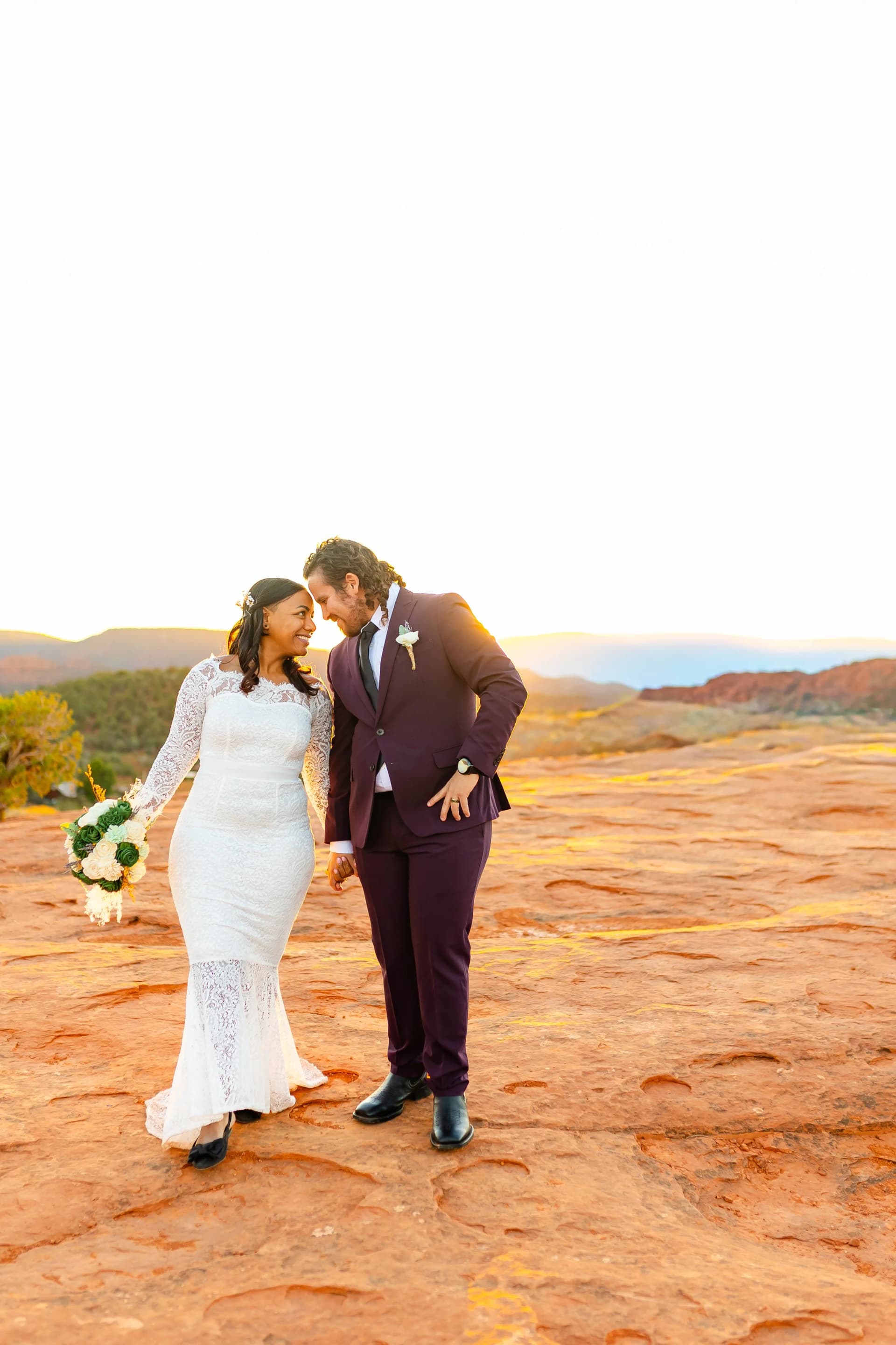 Secret Slick Rock elopement photo 35