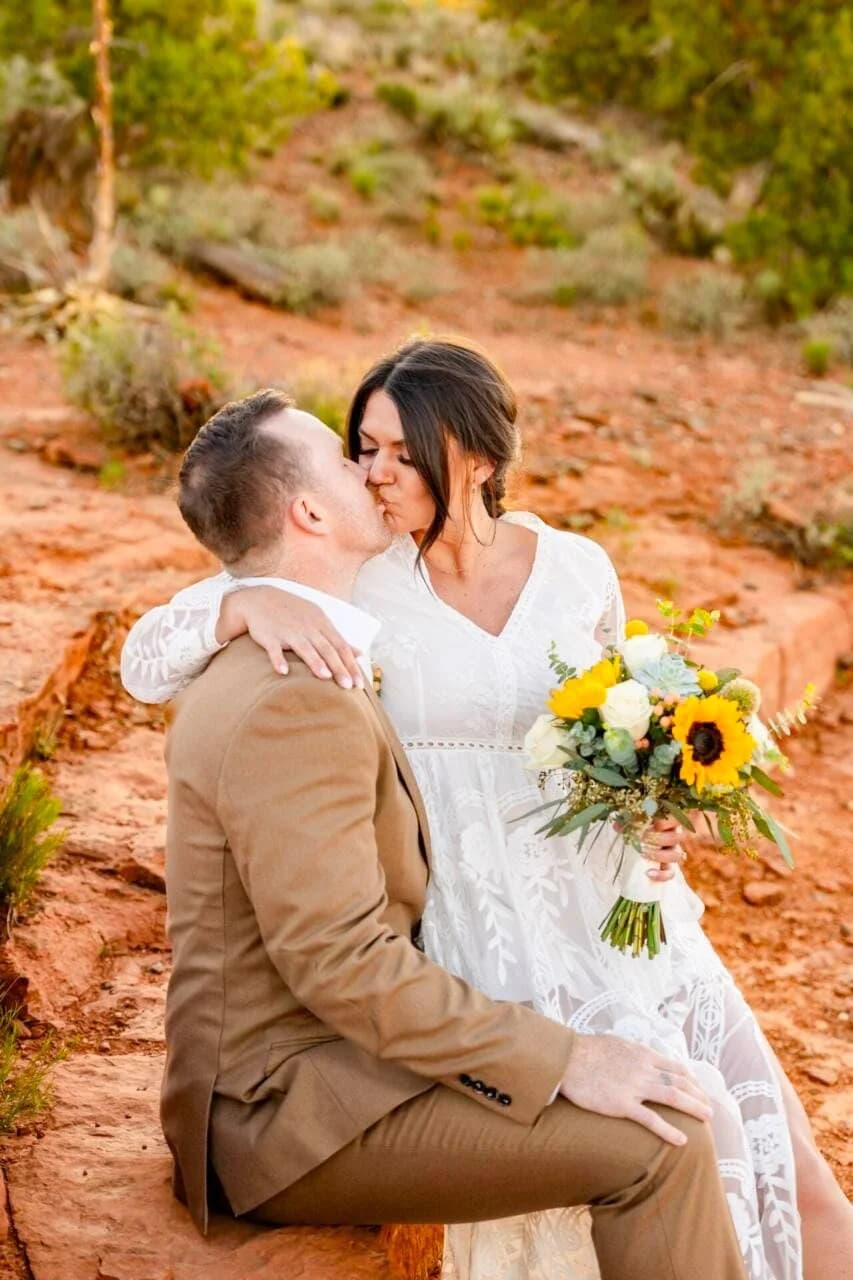 Secret Slick Rock elopement photo 45
