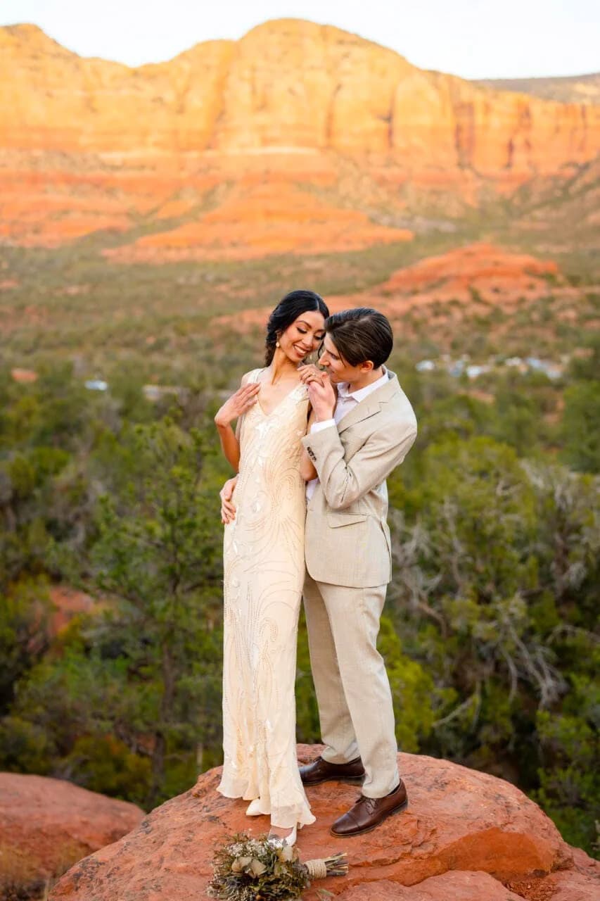 Yavapai Vista elopement photo 17